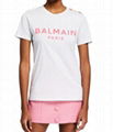 Balmain 3-Button Logo-Print T-Shirt