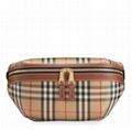 Men's Vintage Check Belt Bag cheap zip