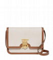          Small Bicolor Canvas TB Crossbody Bag 1