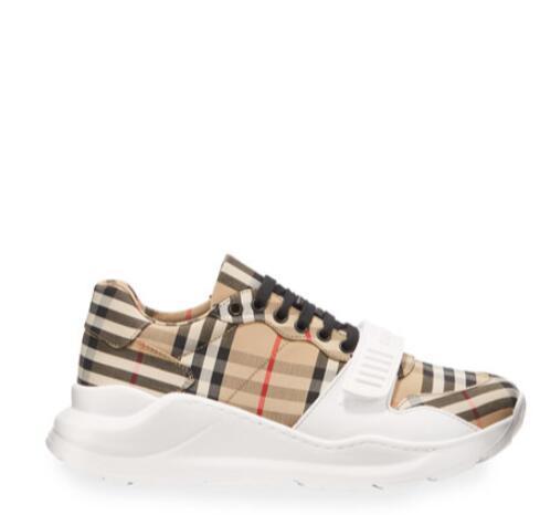 Burberry Men's Chunky Vintage Check Sneakers