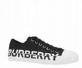 Burberry Larkhall Low-Top Logo Check Canvas Sneakers fashion casual shoes