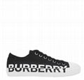 Burberry Larkhall Low-Top Logo Check Canvas Sneakers fashion casual shoes