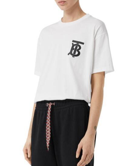 Burberry Emerson Oversized T-Shirt with TB