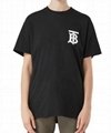 Burberry Emerson Oversized T-Shirt with TB Monogram black 