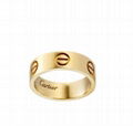 Cartier LOVE RING Leve ring luxury wedding rings gold