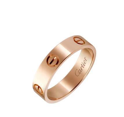 Cartier LOVE RING Leve ring luxury wedding rings rose