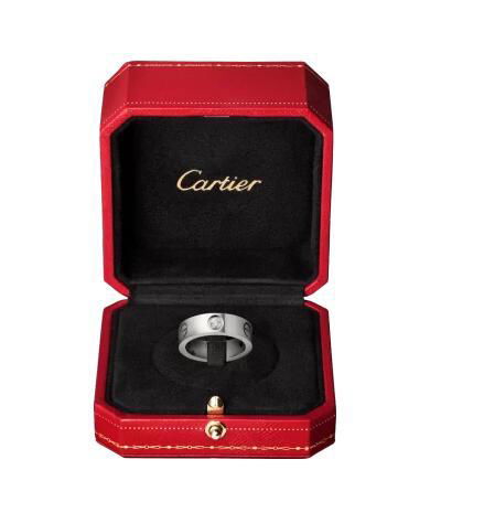 Cartier 18k 3 diamonds LOVE RING