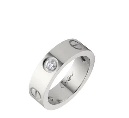 Cartier 18k 3 diamonds LOVE RING