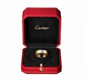 Cartier 18k 3 diamonds LOVE RING