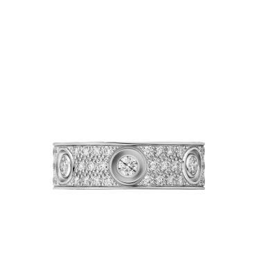 Cartier Love Ring Diamond Paved ring