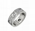 Cartier Love Ring Diamond Paved ring