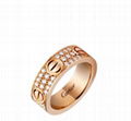 Cartier Love Ring Diamond Paved ring