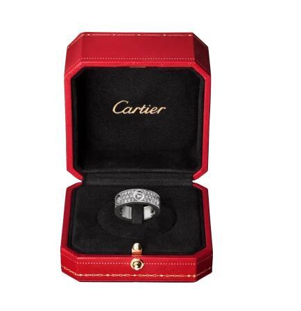 Cartier Love Ring Diamond Paved ring