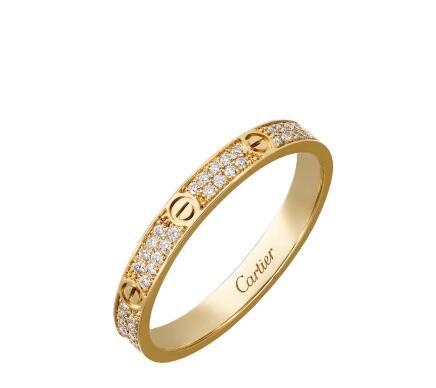 Cartier Love Ring Diamond Paved ring