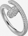 Cartier JUSTE UN CLOU RING DIAMONDS Ring