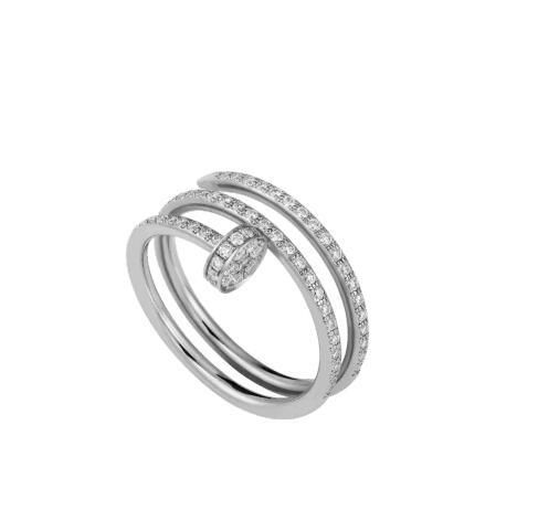 Cartier JUSTE UN CLOU nail DIAMONDS Ring