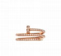 Cartier JUSTE UN CLOU nail DIAMONDS Ring