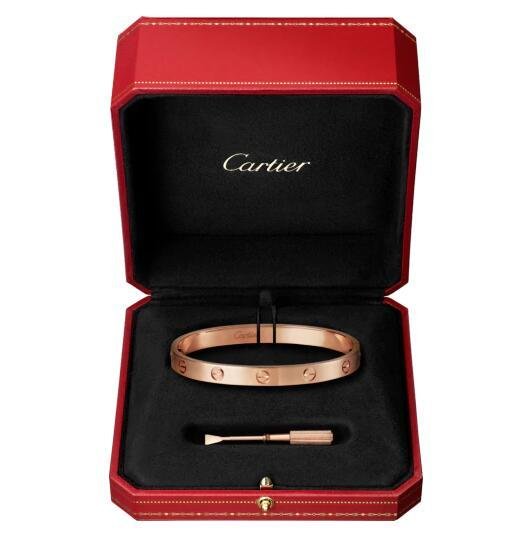 Cartier LOVE BRACELET PINK GOLD Unisex Leve bracelet 2