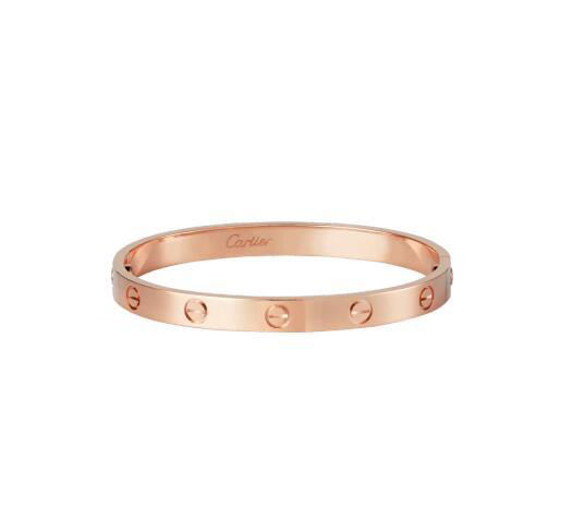 Cartier LOVE BRACELET PINK GOLD Unisex Leve bracelet 3