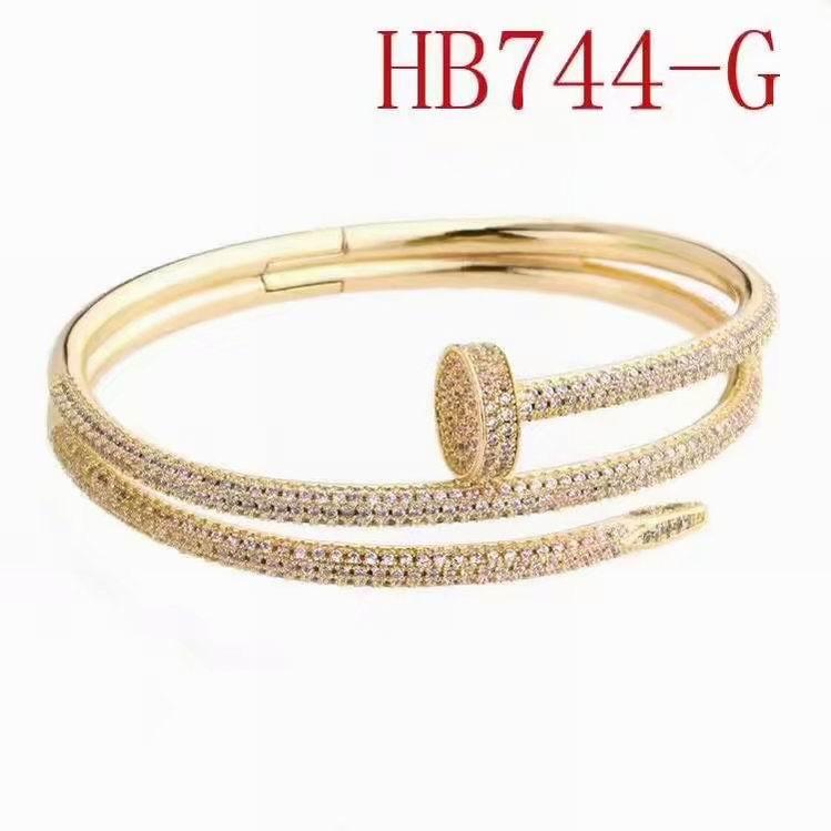 CARTIER Diamonds crystal NAIL BRACELET