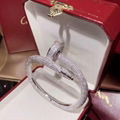 Cartier Diamonds crystal JUSTE UN CLOU BRACELET fashion NAIL BRACELET