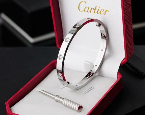 Cartier Love bracelet 10 diamonds bangle 18k cartier bracelet jewelry 3