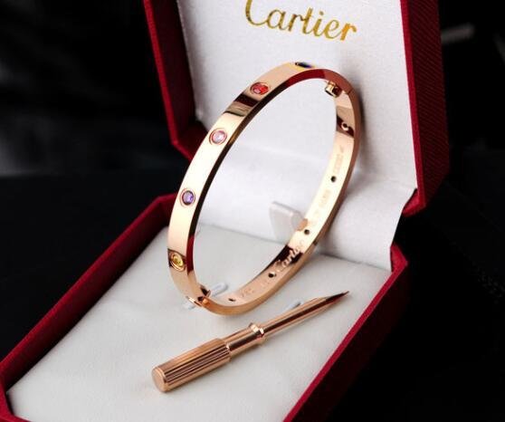 Cartier Love bracelet 10 diamonds bangle 