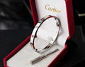 Cartier Love bracelet 10 diamonds bangle 