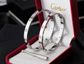 Cartier Love bracelet 10 diamonds bangle 