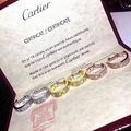 Cartier diamond paved Love Earrings luxury earring studs for women