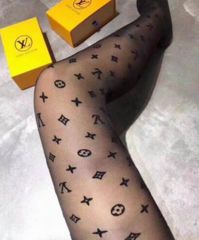 Louis Vuitton LV logo Tights