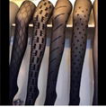            black logo Tights for women sexy leggings stockings