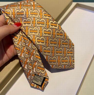 Burberry Classic Cut Monogram Print Silk Tie 