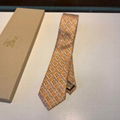 Burberry Classic Cut Monogram Print Silk Tie 