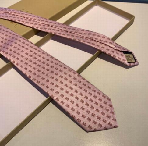 Burberry Classic Cut Monogram Print Silk Tie 