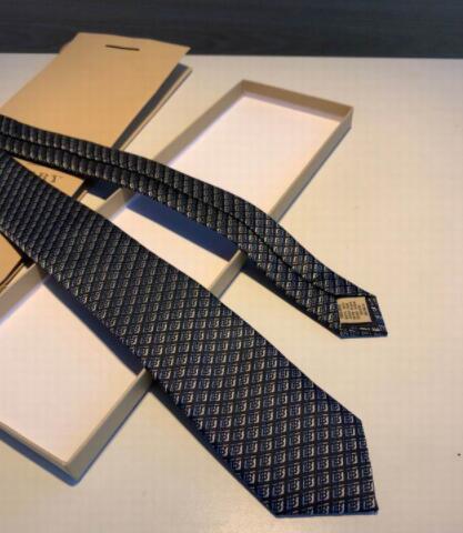 Burberry Classic Cut Monogram Print Silk Tie 