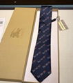 Burberry Classic Cut Monogram Print Silk Tie 