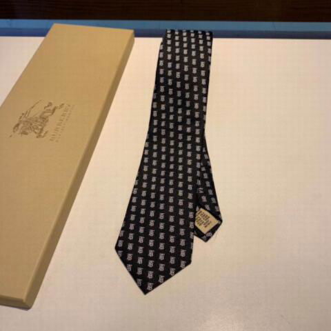 Burberry Classic Cut Monogram Print Silk Tie 