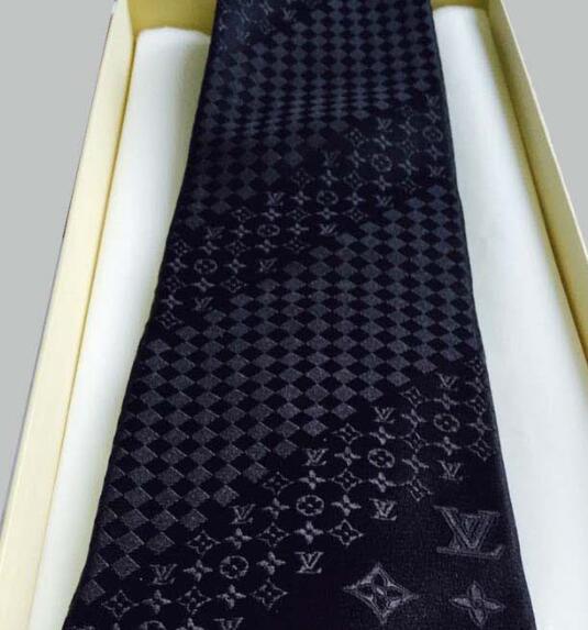 Louis Vuitton Monogram Mix Jet Black Tie