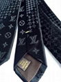 Louis Vuitton Monogram Mix Jet Black Tie