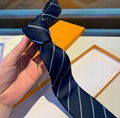 Louis Vuitton Uniform Tie LV stripe tie cheap with LV logo ties