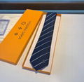 Louis Vuitton Uniform Tie LV stripe tie cheap with LV logo ties