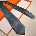 Hermes h logo ties