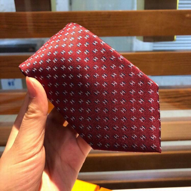 Hermes h logo ties