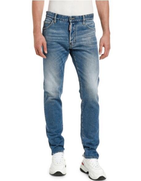 Dsquared2 Men's Cool Guy Medium Wash Jeans Dsquared cotton jeans