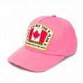 Dsquared2 Canada flag patch baseball cap 