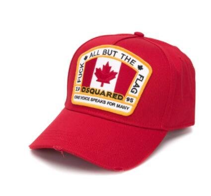 Dsquared2 Canada flag patch baseball cap cheap baseball caps for men 5