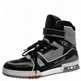 LOUIS VUITTON LV Trainer hi-top sneakers