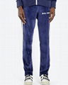 MEN PALM ANGELS TRACKSUIT VELVET BLUE 