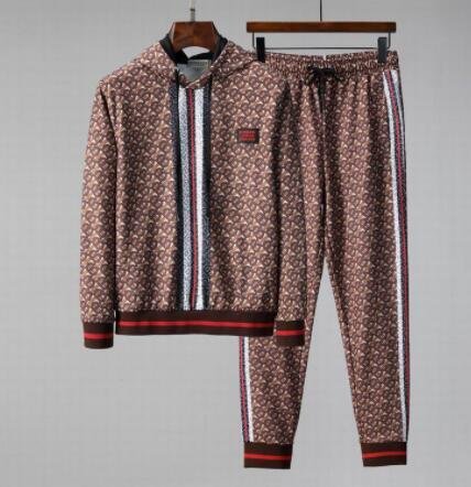 Burberry Monogram Stripe Print Cotton Jogging Pants and Burberry hoodies 